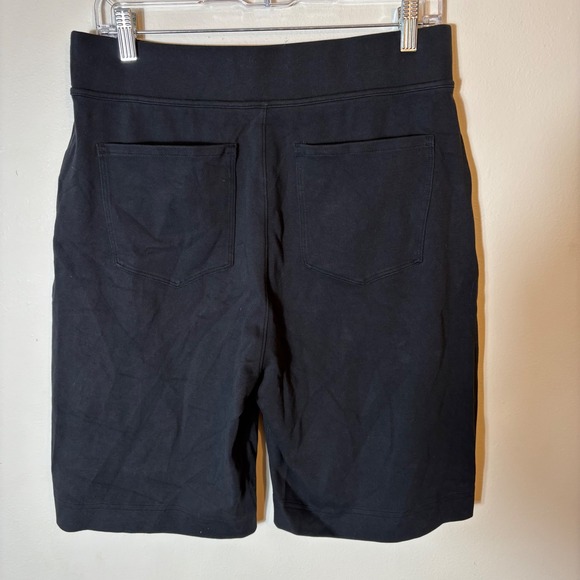 Duluth Trading NoGA Naturale Pull-On 10" Bermuda Shorts Black Size Medium - Picture 2 of 5